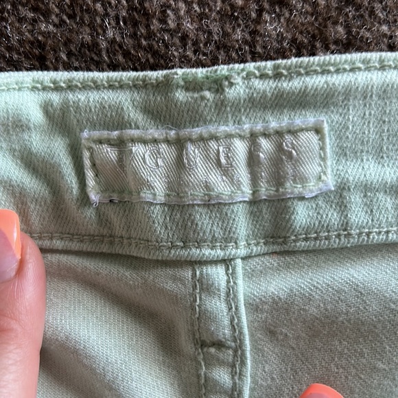 Denim guess shorts- like new - Picture 2 of 3
